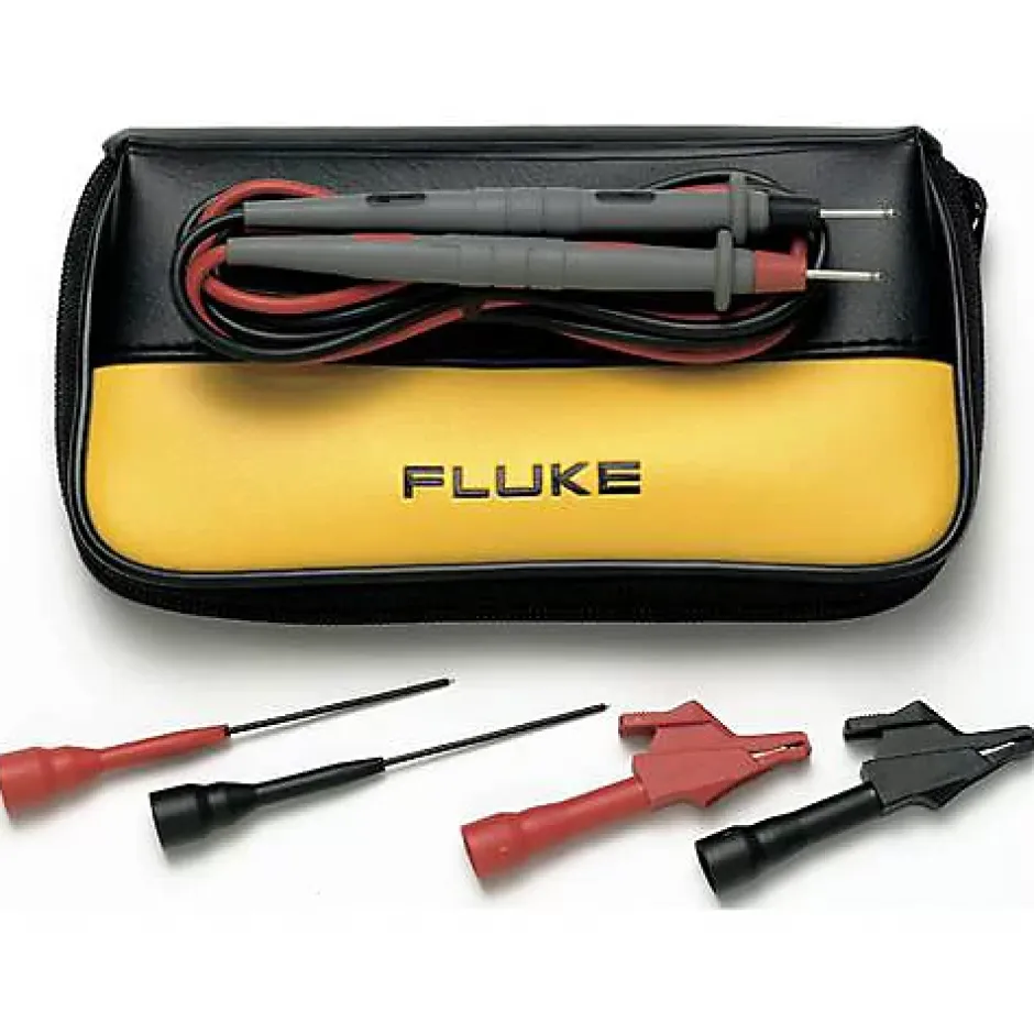 Fluke TL80A-1 Set de cordons de mesure sécurité 4 mm silicone, 1,5 m, 10 A, CAT II 300 V-3M France Outlet