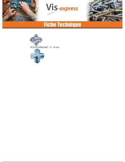 Foret au carbure SDS Plus IV Quattric II-Fischer Clearance