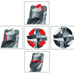 Foret béton SDS Plus diamètre 12 x 215 mm longueur utile 150 mm - multitaillants 7X - BOSCH - 2608576150^Bosch Professional Outlet