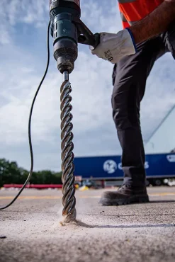 Foret béton SDS-max 4 taillants diamètre 24X320mm - - THOR 155912^Hanger Clearance