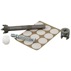 Foret Forstner Ø15 mm avec kit d’assemblage pour montage de meubles-Diall Best