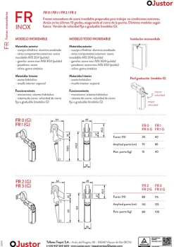 Frein de rétention force 60 N totalement en inox 304 pour porte jusquà 40 KG-Hardwarexchange Clearance