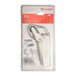 Frein de rétention force 115 N, en aluminium anodisé blanc, pour porte jusquà 100 KG.^Hardwarexchange Online