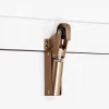 Frein de rétention force 60 N en aluminium anodisé bronze pour porte jusquà 40 KG-Hardwarexchange Clearance