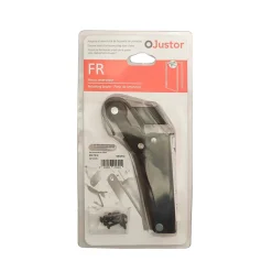 Frein de rétention force 30 N en aluminium Noir pour porte jusquà 15 KG^Hardwarexchange