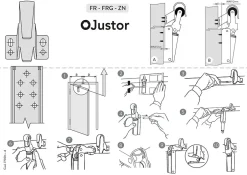 Frein de rétention force 30 N en aluminium Noir pour porte jusquà 15 KG^Hardwarexchange