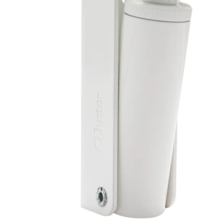 Frein de rétention Réglable force 1 a 30 N aluminium anodisé blanc pour porte jusquà 15 KG-Hardwarexchange Discount