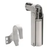 Frein de rétention Réglable force 1 a 30 N aluminium anodisé argent pour porte jusquà 15 KG-Hardwarexchange Sale