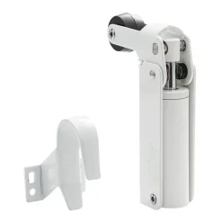 Frein de rétention Réglable force 30 a 60 N aluminium anodisé blanc pour porte jusquà 40 KG-Hardwarexchange