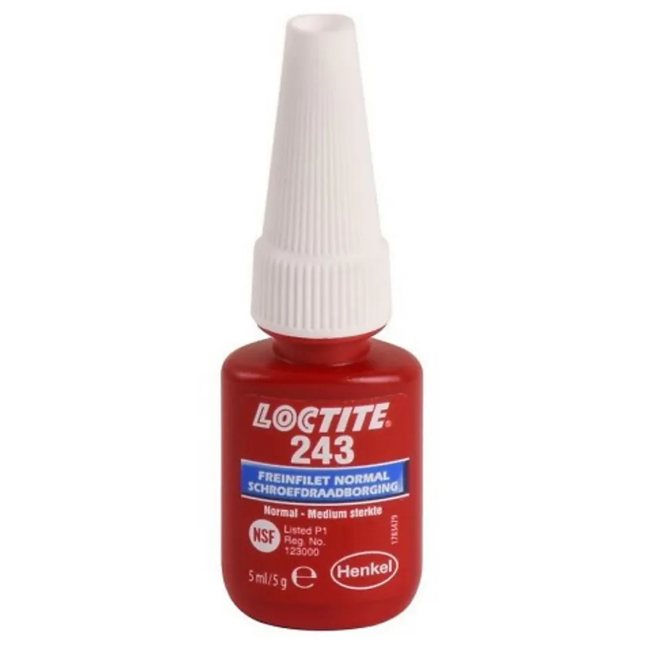 Frein filet 243 flacon 5ml pour métal-Loctite Best