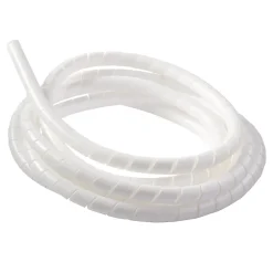 Gaine range-câbles en spirale blanc ø 9 à 80 mm x 2,5 m-Diall Clearance