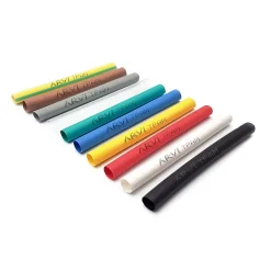 Gaine Thermorétractable - 50/25mm - Noir - Longueur 1m - Restreint 2:1 - Paroi Fine - Tpam-50.0-pt^Arvi Sale