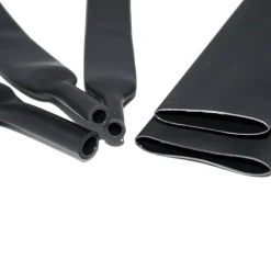 Gaine Thermorétractable étanche à L'eau - Longueur 1m - 3:1 - Diamètre 24/8mm - Noir - Paroi 2,1mm^ New