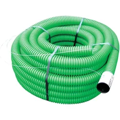 Gaine TPC verte fibre téléphone 40 mm x 25 mètres-Outile