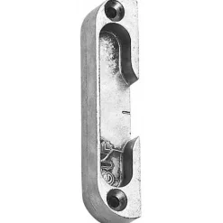 Gâche galet à défoncer axe 9mm jeu 4mm dimension 85x18x13mm pour menuiserie bois - - E-15861-00-0-1^Ferco Best