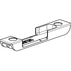 Gâche galet à défoncer pour profil bois - - 8-00872-00-0-1^Ferco Hot