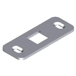 Gâche haute + 3 cales pour verrou DANAOS blanc RAL9010 - - DS6359-036^La Croisee Ds New