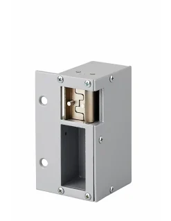 Gâche électrique pour serrure horizontale en applique, réversible, 12V, compatible extérieur, gris --Thirard Hot