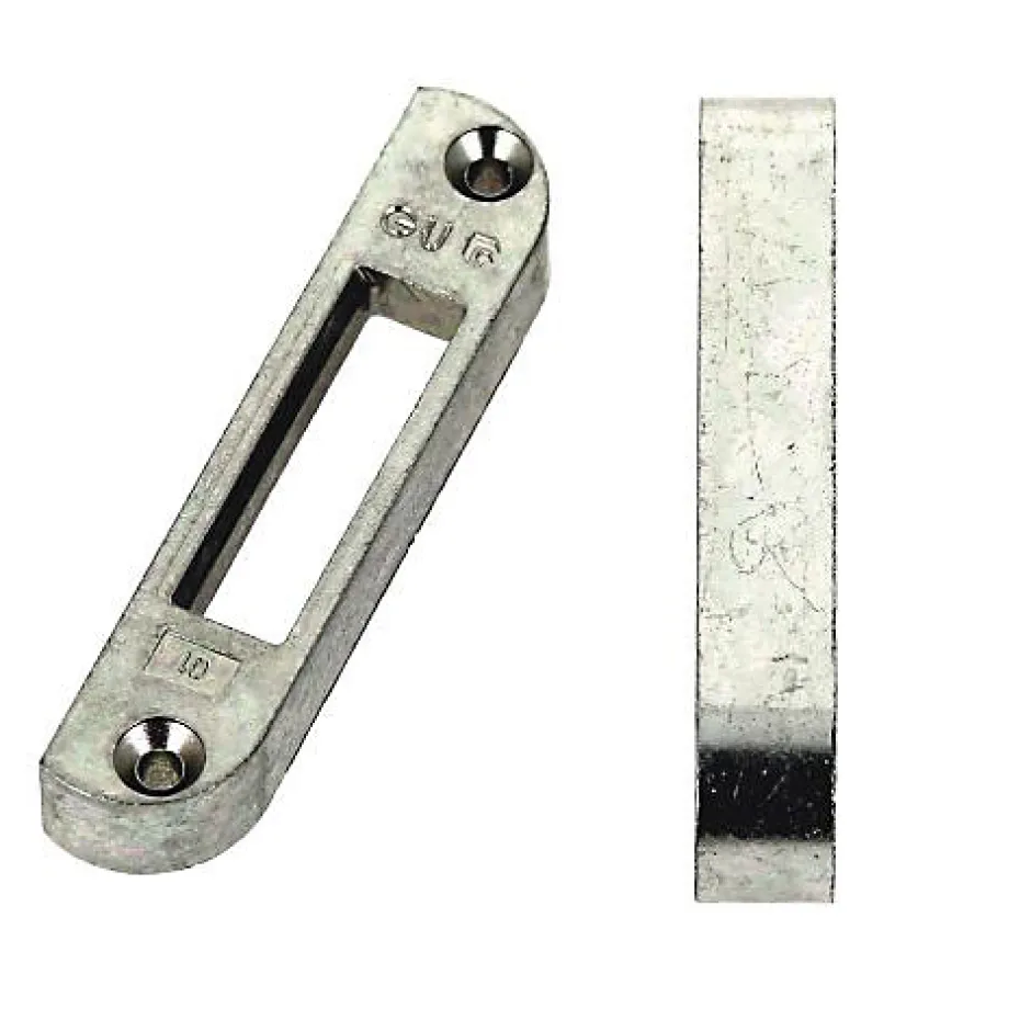 Gâche panneton à défoncer pour pêne auxiliaire de crémone GU-EUROPA MR2 - - E-16922-00-0-1^Ferco New