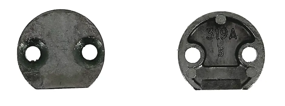 Gâche tringle simple à entailler pour menuiserie bois 25mm zamak - - 0-0319A-00-0-1^Ferco New