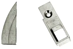 Gâche tringle simple à toupiller droite bois - - E-11287-00-R-1-Ferco Hot