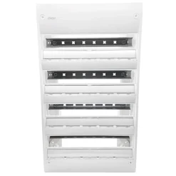 Gd418 - Coffret électrique 4 Rangées De 18 Modules - Gamma 625x355x103mm - Bornier Automatique-Hager Hot