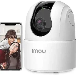 camera de surveillance interieure 4MP - blanc - secteur-Generique Best