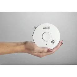 R-10 Détecteur de fumée 10 ans - batterie lithium 3V intégrée, certifié VdS/EN14604-Gloria Hot