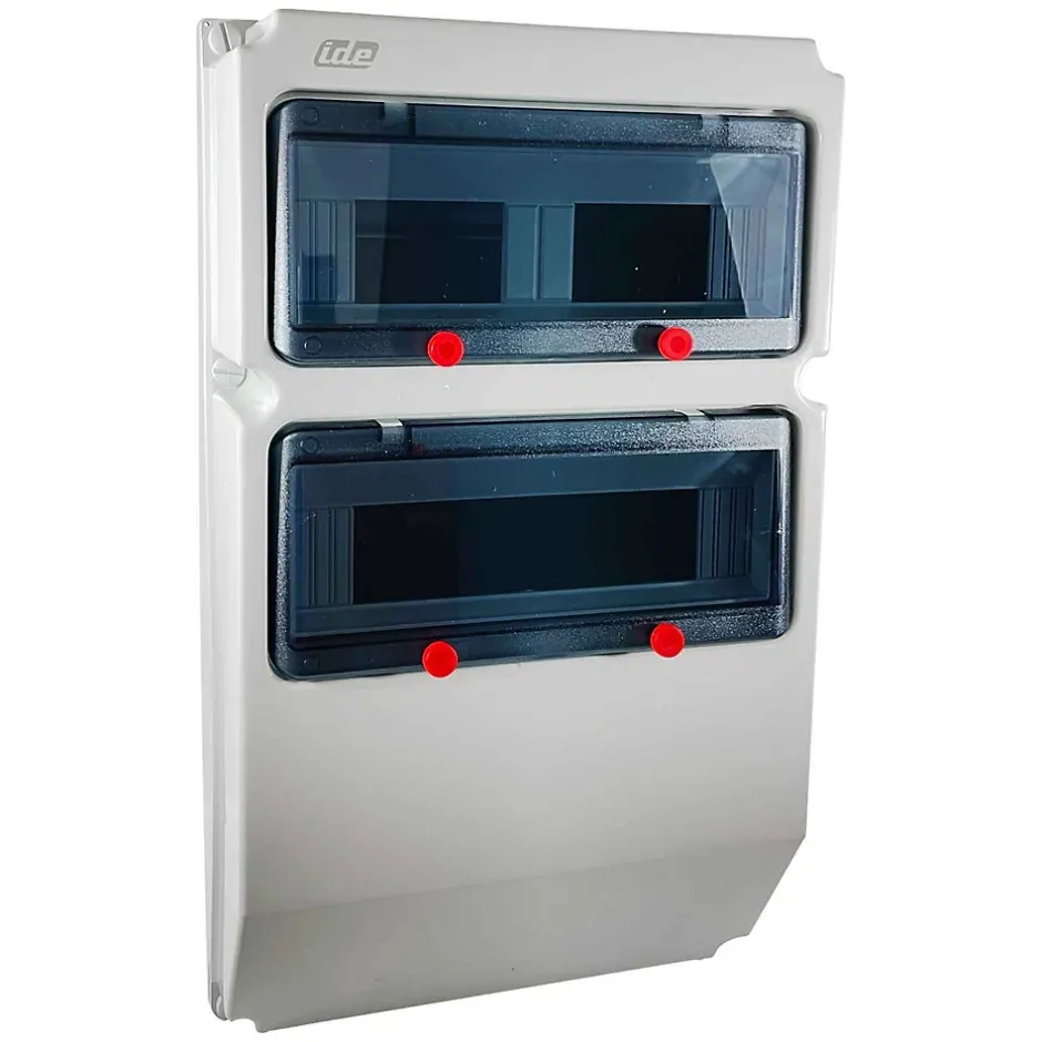 1724gm - Coffret étanche Ip67 Pour Prise - 2 Rangées De 13 Modules - Pryma^Ide