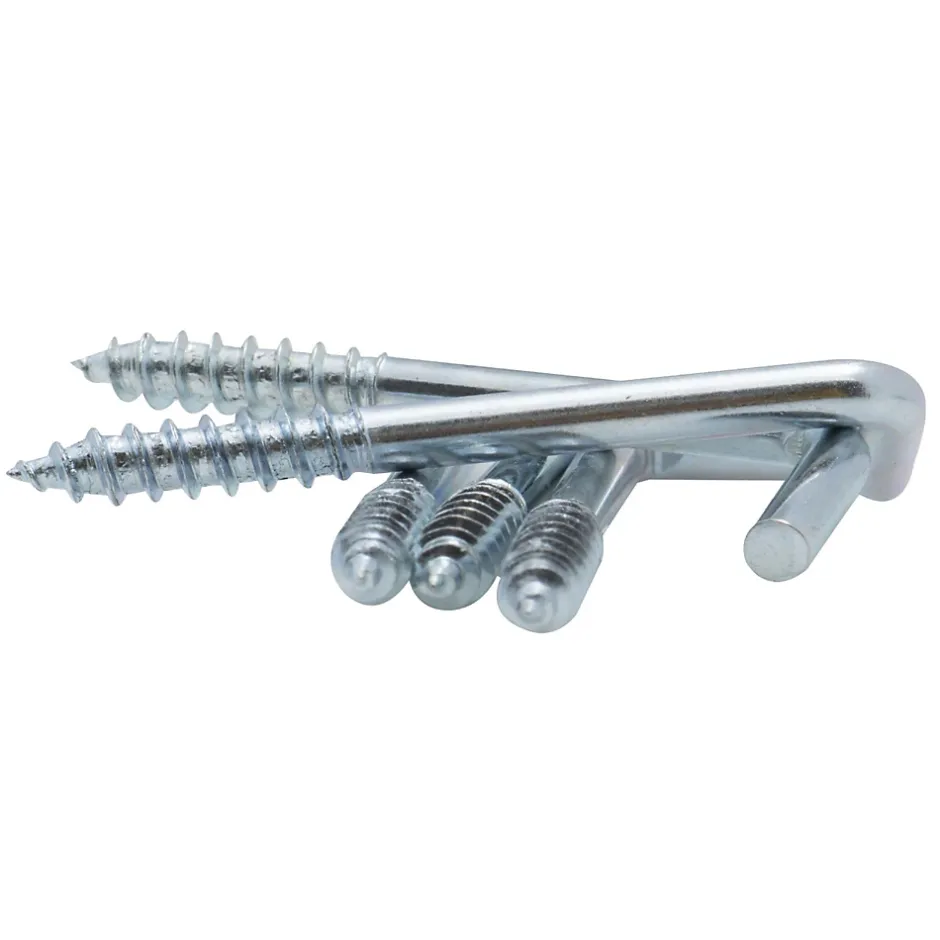 Gond à visser zingué filet bois-Viswood Hot