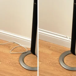 Goulotte décorative demi-ronde blanche auto-adhésive 16 x 8 mm, 1 m-D-Line Sale