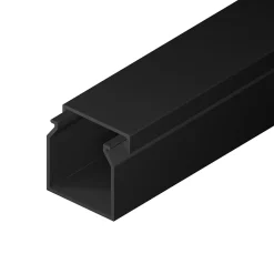 Goulotte électrique PVC 25x25 mm 2 m anthracite-Edo Discount