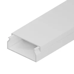 Goulotte électrique PVC 40x16 mm 2 m blanche^Edo Outlet