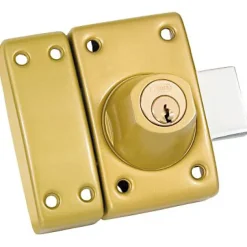 Grand verrou à bouton double cylindre ø23 mm / 45 mm^Abus Online