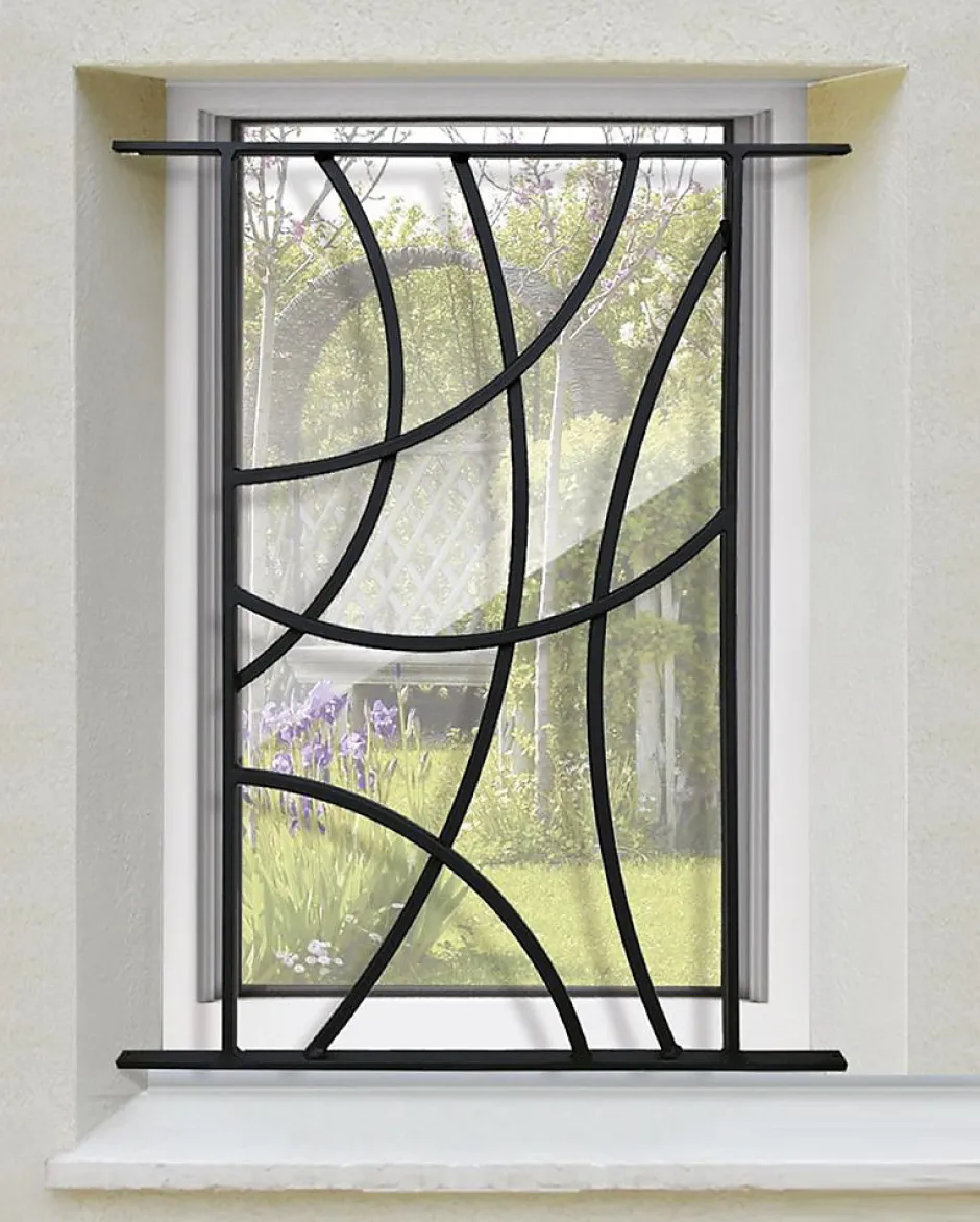 Grille de Defense Arcade pour Fenetre H 75 cm x L 40 cm (côte tableau)^DMS