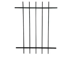 Grille de Defense DISTRI pour Fenetre H 125 cm x L 80 cm (côte tableau)^DMS Hot
