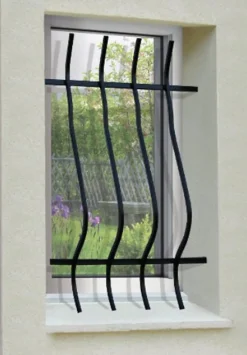Grille de Defense Galbee pour Fenetre H 115 cm x L 120 cm (côte tableau)^DMS Online