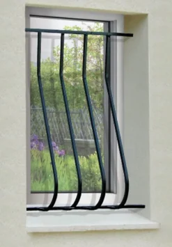 Grille de Defense Galbee Simple pour Fenetre H 95 cm x L 60 cm (côte tableau)-DMS Best