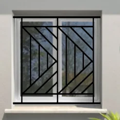 Grille de Defense Isoangle pour Fenetre H 115 cm x L 120 cm (côte tableau)-DMS Hot