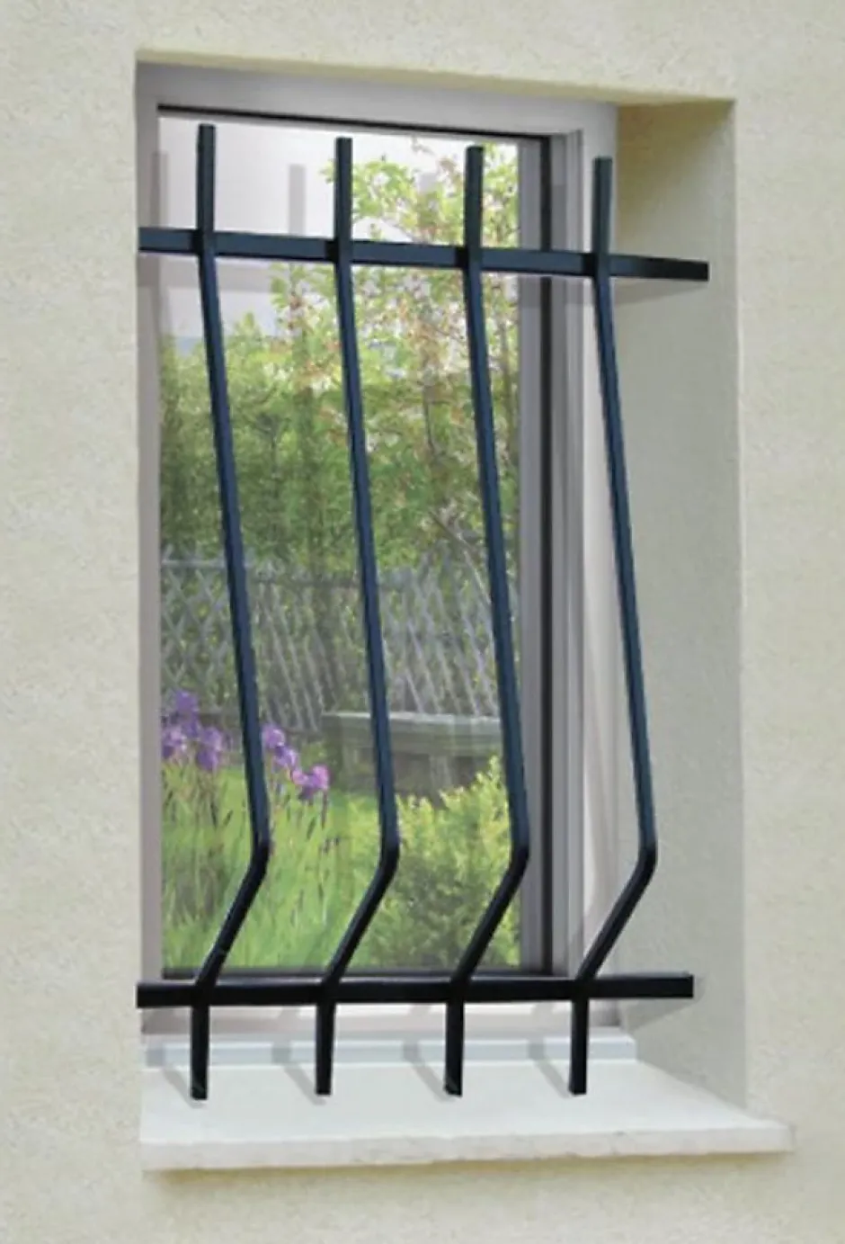 Grille de Defense Standing pour Fenetre H 115 cm x L 120 cm (côte tableau)^DMS New