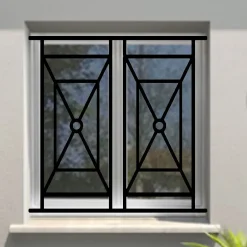 Grille de Defense Tolosa pour Fenetre H 125 cm x L 120 cm (côte tableau)^DMS Clearance