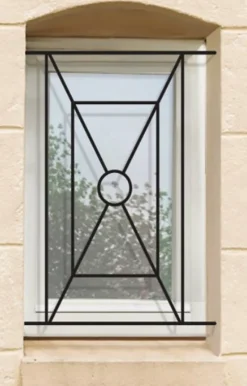 Grille de Defense Tolosa pour Fenetre H 75 cm x L 80 cm (côte tableau)-DMS Clearance