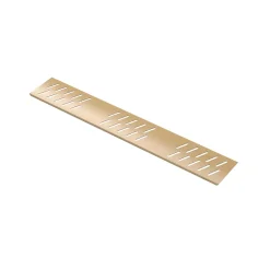 Grille d'évacuation l.69,5 cm pour receveur de douche Pedra et Pure 2, doré,^Galedo Sale