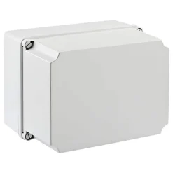 Gsl231 Boite Dérivation Ip65/ip67 Avec Bords Lisses, Couvercle Réhaussé Opaque Dim.241x180x175^Ide Outlet