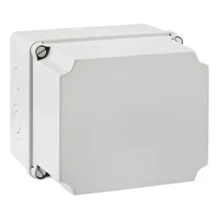 Gsl171 Boitier Industriel étanche Ip67 Avec Bords Lisses, Couvercle Réhaussé Opaque Dim.175x151x155-Ide Discount
