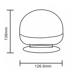 Gyrophare série Atena à Led 12-24v base magnétique^Lem Select Online
