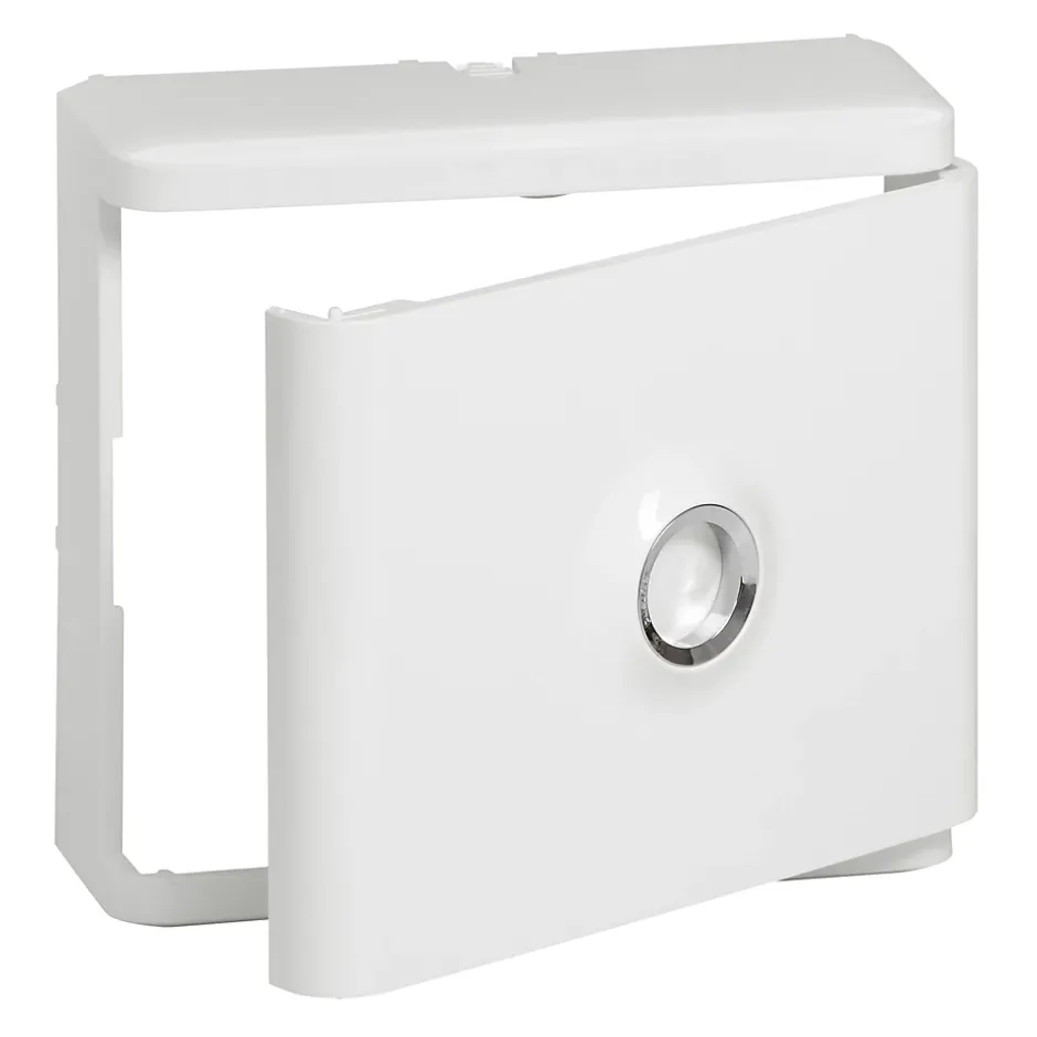 Habillage + porte pour platine de branchement DRIVIA^Legrand Discount