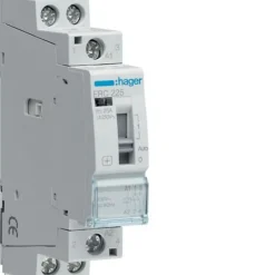 - Contacteur à commande manuelle 25A, 2F, 230V- ERC225^Hager Online