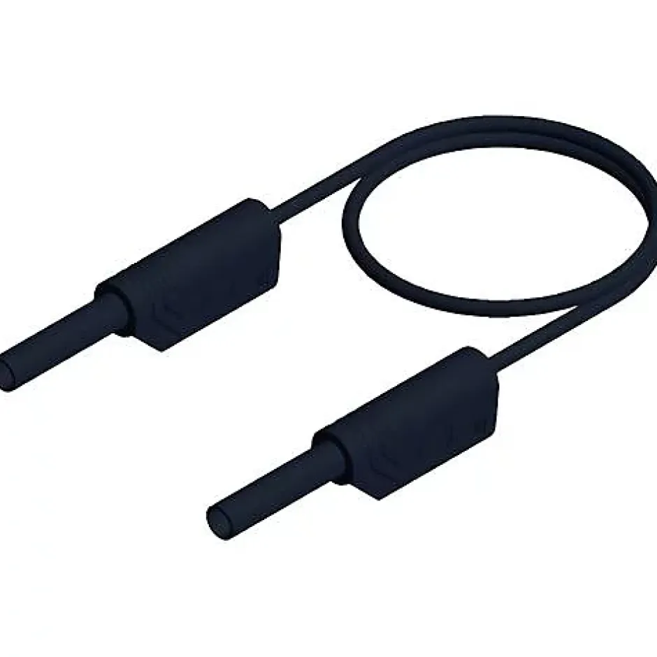 Hirschmann MVL S 200/1 Au, cordon de mesure 2000 mm, 1000 V 10 A-Hirschmann Test & Measurement Sale