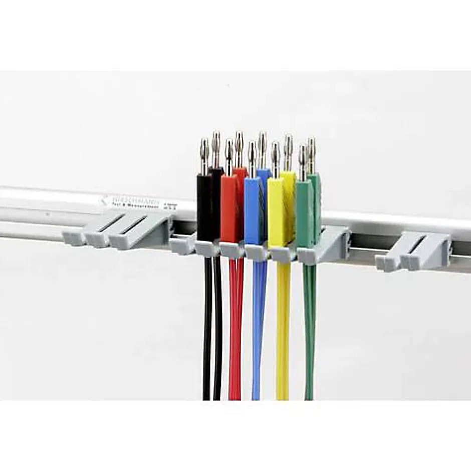 PMS 4 LMLH Set de 10 cordons de mesure 4 mm avec support et kit de montage, 1 m^Hirschmann Test & Measurement Discount